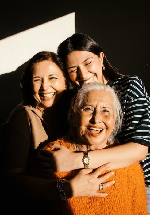 Moment of genuine connection in dementia care